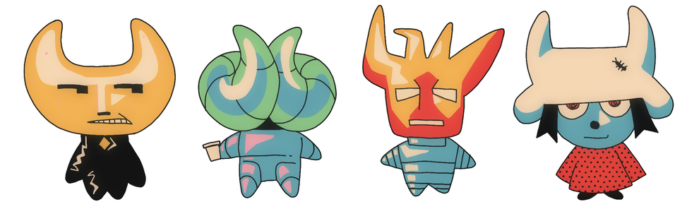 wayne, dedusmuln, pongorma, and somsnosa (hylics) - 2025